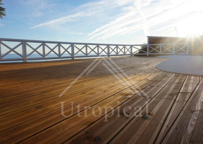 suelo de madera para terraza